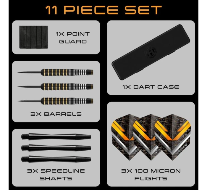 Šipky Harrows VULCAN steeltip