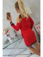 Tres Chic červené šaty