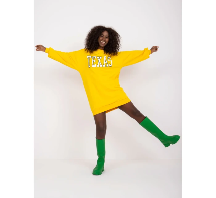 Mikina EM BL model 17121216 žlutá - FPrice Mikina EM BL model 17121216 žlutá - FPrice