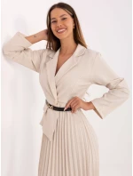 Sukienka IT SK model 21314543 jasny beżowy - FPrice