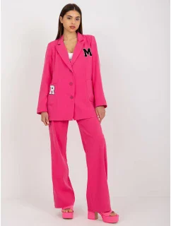 Bunda LK MA 509239.40P tmavě růžová