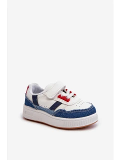 Klasické Dětské Sportovní Boty Džínsové Marlin