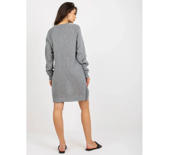 Dámský svetr BA SW 9005 .36P šedá - FPrice