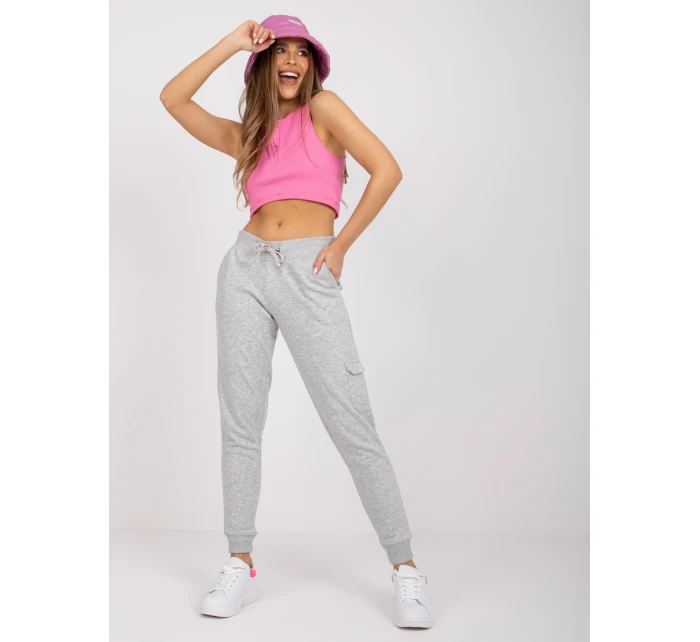 Spodnie dresowe TW DR model 20961799 szary - FPrice