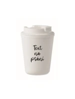 TEXT NA PŘÁNÍ - bílý termohrnek 300 ml