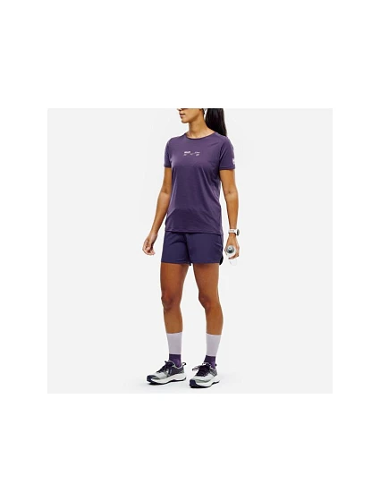 Koszulka damska MILLET Intense Essential Ts Ss W fioletowa