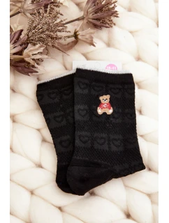 Dámské Vzorované Ponožky S model 21643731 Černé - Aura.via