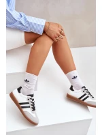 Nízké Tenisky Dámské Bílá-Černá Loredis