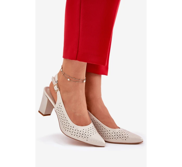 Sandály S  Na Podpatku model 21692897 - SERGIO LEONE