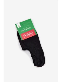 Dámské Bambusové Mikroskopické Ponožky Černé