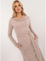 Šaty LK SK model 20549250 béžové - FPrice