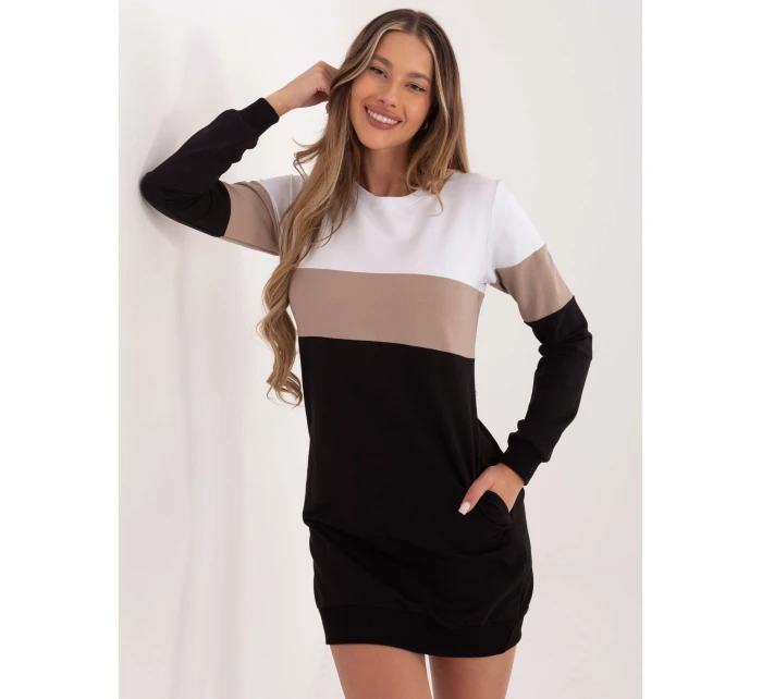 Šaty RV SK model 21271914 bílá a černá - FPrice