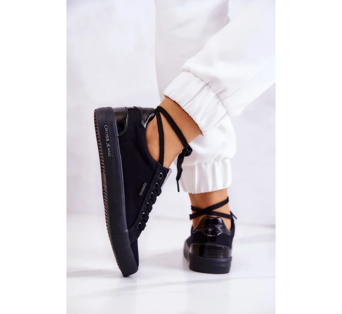 Dámské Tenisky Cross Jeans JJ2R4039C Černá Dámské Tenisky Cross Jeans JJ2R4039C Černá