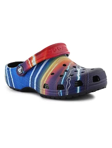 Unisex junior nazouváky Jr 208457-4LF Tmavě modrá mix - Crocs