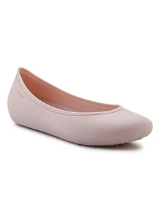 Dámské balerínky Brooklyn Flat W 209384-6UR Světle růžová - Crocs
