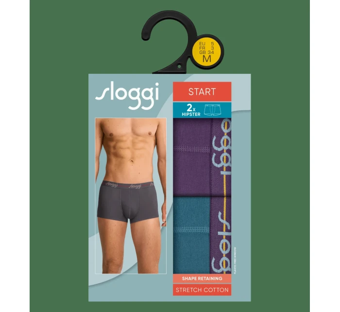 sloggi men Start Hipster C2P box - BLUE - SLOGGI BLUE - SLOGGI sloggi men Start Hipster C2P box - BLUE - SLOGGI BLUE - SLOGGI