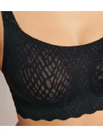 Dámská podprsenka ZERO Feel Bliss Top - BLACK - černá 0004 - SLOGGI