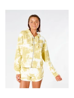 RIP CURL Classic Surf mikina na zip - zlatá