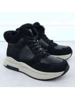 Dámské kožené kozačky na platformě černé Filippo DBT7240 Dámské kožené kozačky na platformě černé Filippo DBT7240