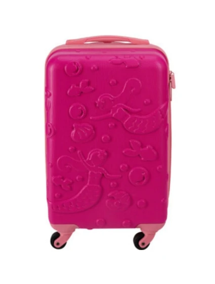 CESTOVNÍ KUFR 18 PALCŮ PROWORLD KID - RŮŽOVÝ (MOŘSKÁ PANNA)