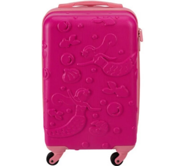 CESTOVNÍ KUFR 18 PALCŮ PROWORLD KID - RŮŽOVÝ (MOŘSKÁ PANNA)