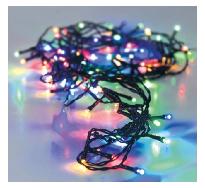 VÁNOČNÍ STROM SVĚTLA SVĚTELNÝ ŘETĚZ 120 VEDL VÍCEBAREVNÝ