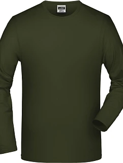 Daiber JN 56 Elastické tričko s dlouhým rukávem 02.0056 olive