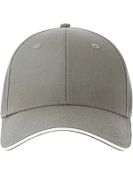 Atlantis Headwear Sport Sandwich-S 6 panelová sandwich kšiltovka 33.0275 grey Atlantis Headwear Sport Sandwich-S 6 panelová sandwich kšiltovka 33.0275 grey