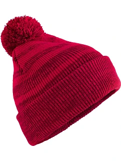 B 476 Pletená čepice s bambulí red model 22469607 - Beechfield