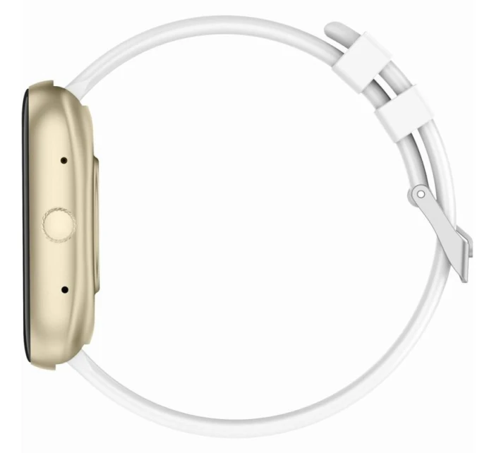 Dámské chytré hodinky  béžový silikonový řemínek + bílý řemínek model 21819976 - Gravity