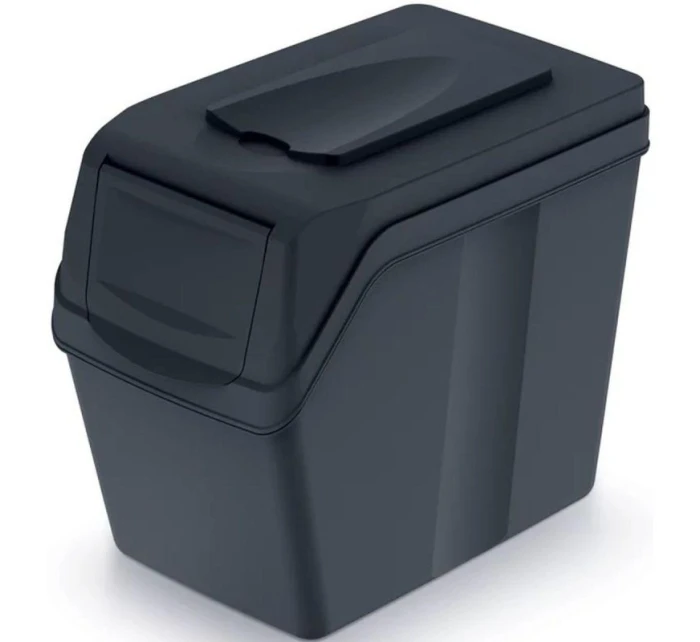 Odpadkový koš 20 l SORTIBOX SET4 PACK ANTHRACITE - konec dětské