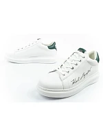 pánské tenisky model 22056007 z přírodní kůže bílé - Karl Lagerfeld