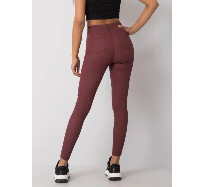 Kalhoty EM SP F663.50P bordó