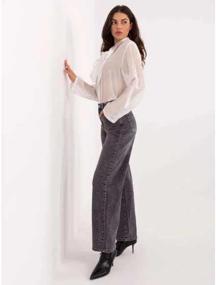 Spodnie jeans SP ciemny szary model 21787958 - FPrice Spodnie jeans SP ciemny szary model 21787958 - FPrice