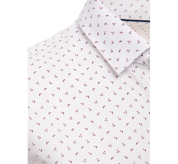 Pánská bílá košile FashionStreet DX2455