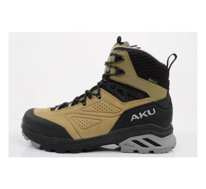 Aku pánská turistická kotníková obuv Reactive Gore-tex béžová