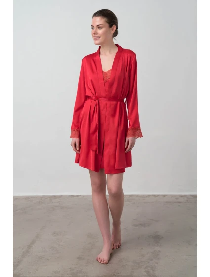 Vamp - Dámský saténový župan 16920 - Vamp Vamp - Dámský saténový župan 16920 - Vamp