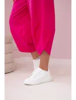 Bavlněná mikina kalhoty set fuchsie Bavlněná mikina kalhoty set fuchsie