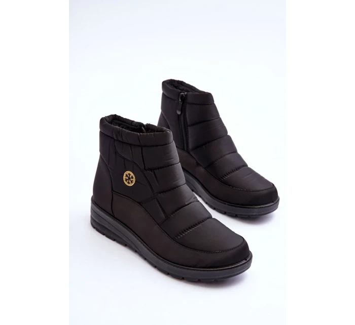 Dámské zateplené sněhule Black Helis