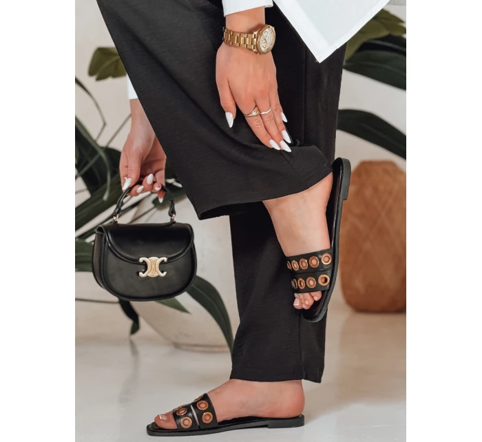 STELLSAN dámské žabky černé FashionStreet ZY0854