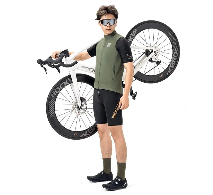 větruodolná vesta  velikost XXL zelená model 22119251 - Rockbros