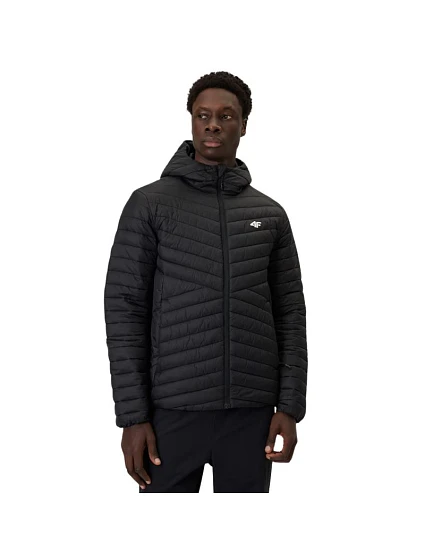 Pánská bunda 4F M0852 deep black 4FWSS26TDJAM0852 20S pánské Pánská bunda 4F M0852 deep black 4FWSS26TDJAM0852 20S pánské