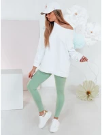 Dámské legíny s vysokým pasem světle zelená model 21985746 - Dstreet Dámské legíny s vysokým pasem světle zelená model 21985746 - Dstreet