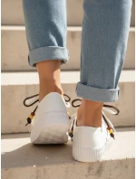 Sneakersy damskie białe model 22010018 - FashionStreet