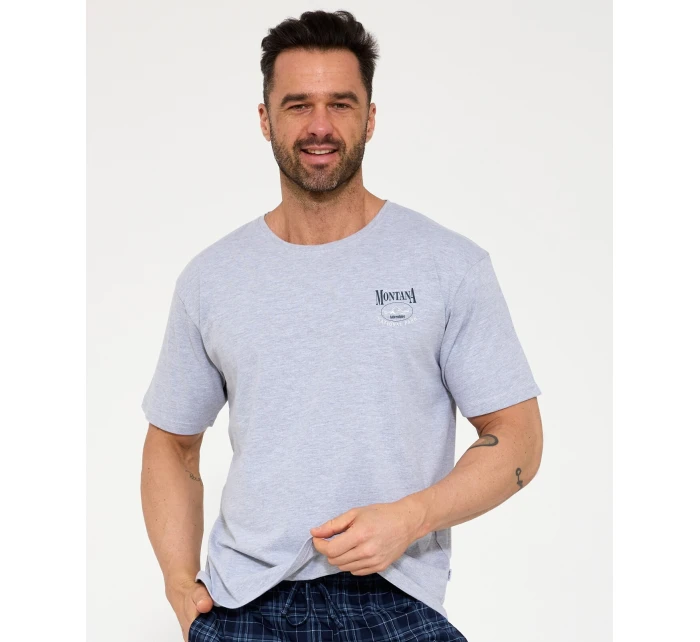 Pyžamo Cornette 328/214 Montana 3 v plné délce S-2XL