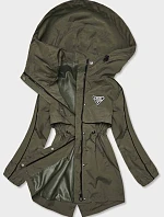 Dámská bunda s tenkou khaki podšívkou (B8119-11)