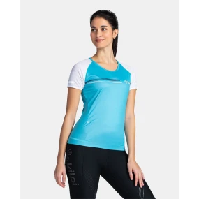 Dámské běžecké tričko model 18422366 Modrá - Kilpi Dámské běžecké tričko model 18422366 Modrá - Kilpi