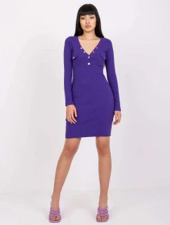 Šaty RV SK 7438.17 tmavě fialová