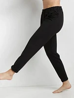 Dívčí junior teplákové kalhoty JOGGING D0C8P Černá - DIM