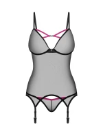 Dámský korzet  černý  model 22022606 - Obsessive